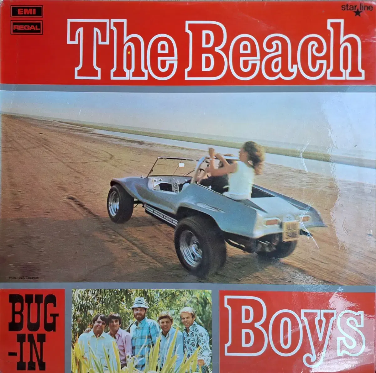 영국원반/The Beach Boys - Bug - In LP